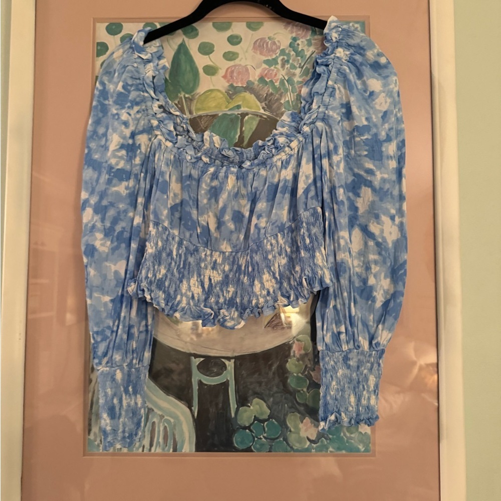 Faithfull The Brand Willow Top- Roos Tye Dye - Picture 2 of 10